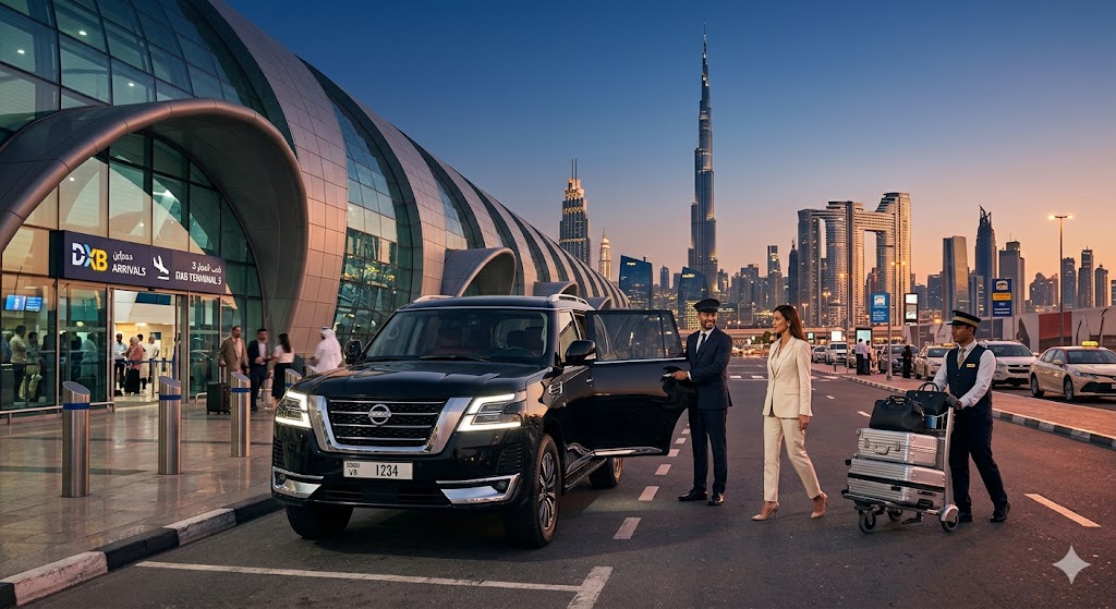 Nissan Patrol Rental Dubai No Deposit Near Airport | Wheels on Rent