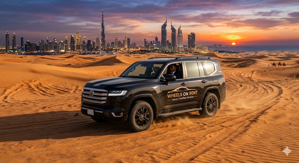Toyota Land Cruiser Rental Dubai No Deposit | Wheels on Rent
