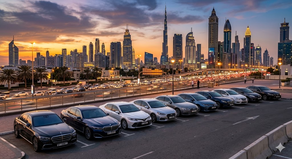 Top 10 Sedan Cars for Monthly Rent in Dubai | Wheels on Rent