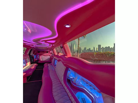 Rent Limousine Pink Panther in Dubai