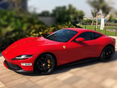 Rent Ferrari Roma in Dubai Abu Dhabi Sharjah UAE