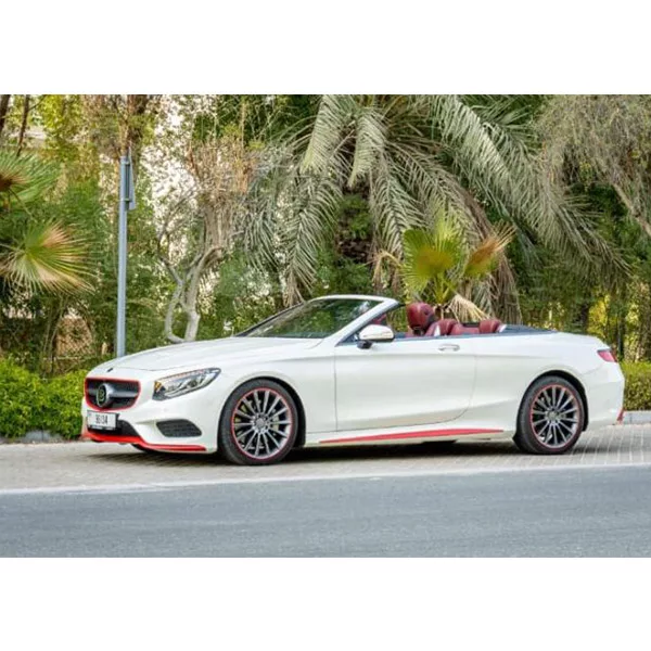 Rent Mercedes S500 Brabus Convertible in Dubai UAE