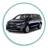 Rent Kia Sedona Van in Dubai Abu Dhabi Sharjah Ajman UAE Cheap Rate Seater