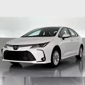 Rent Toyota Corolla 2023 White in Dubai Abu Dhabi Sharjah Ajman UAE