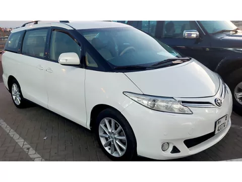 Rent Toyota Previa Van in Dubai Abu Dhabi Sharjah Ajman UAE