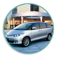 Rent Toyota Previa Van in Dubai Abu Dhabi Sharjah Ajman UAE Cheap Rate Seater