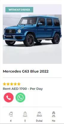 Rent Mercedes G63 in Dubai Abu Dhabi UAE