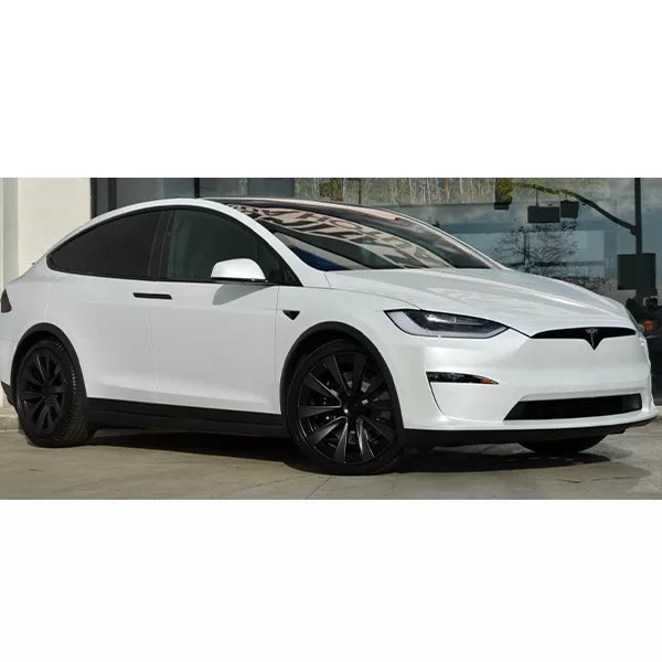 Rent Tesla Model X Plaid 2023 in Abu Dhabi UAE