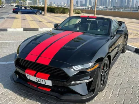Rent Convertible Ford Mustang in Dubai